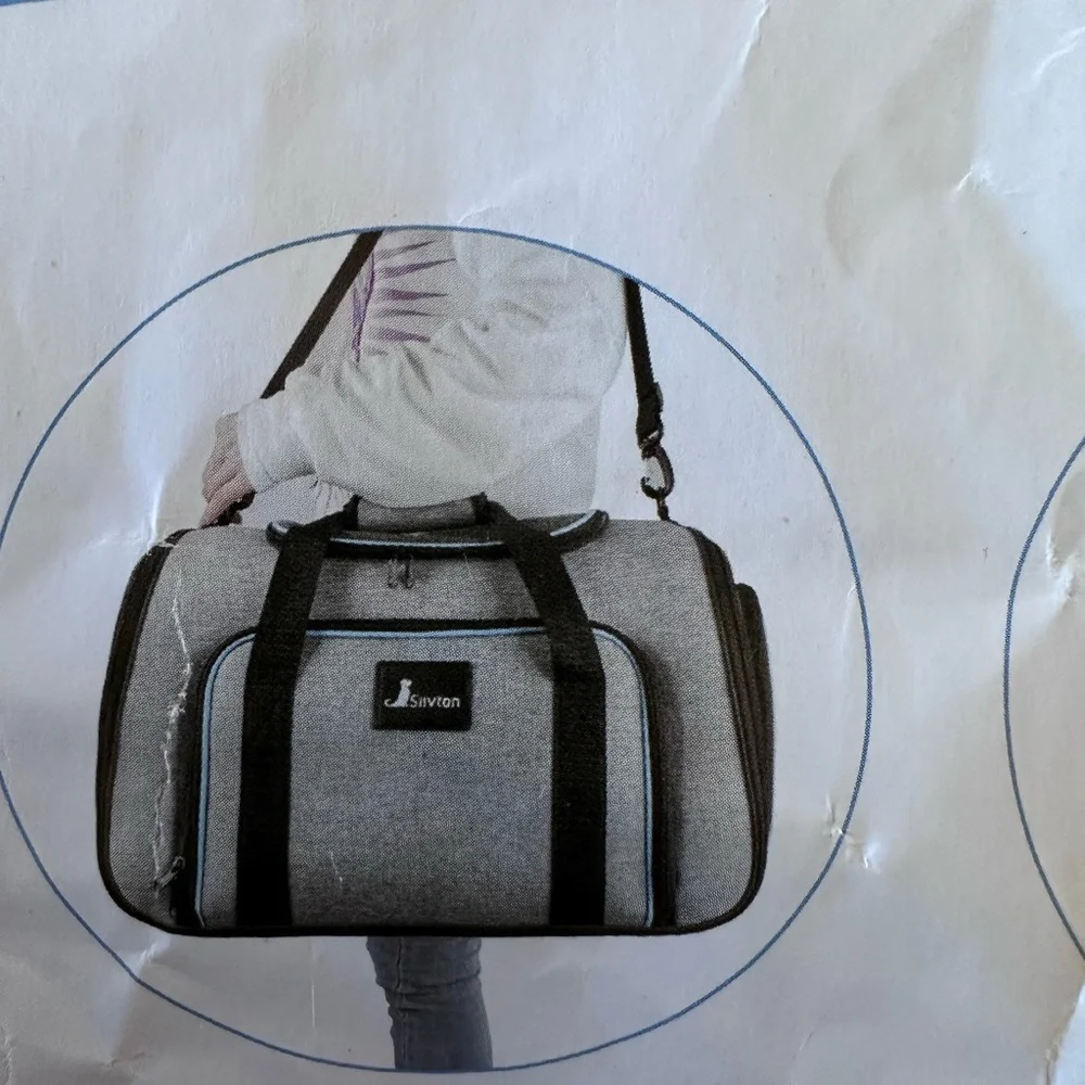Pet Carrier for Dogs - Gray